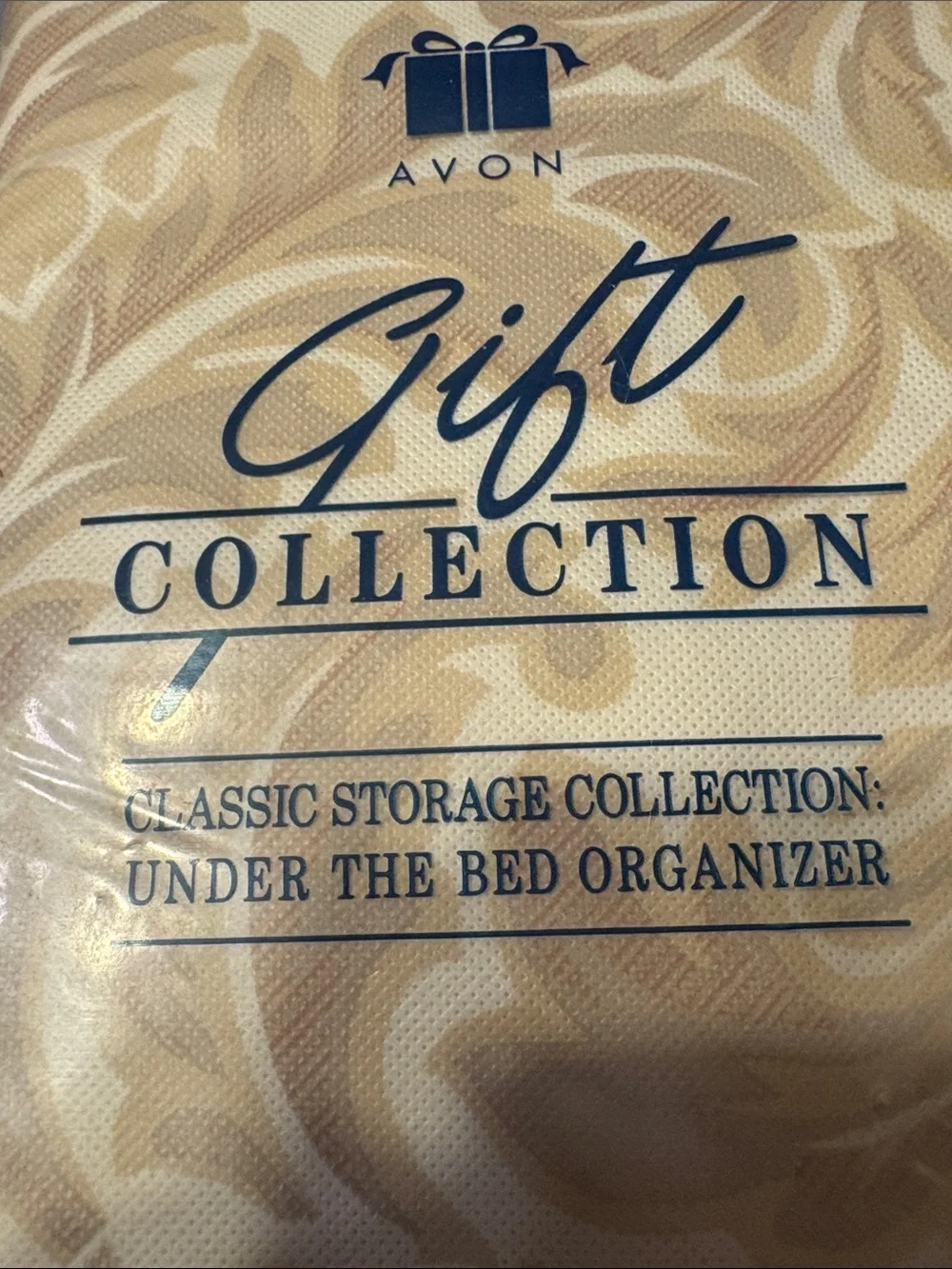 Avon Gift Collection Beige and Navy Storage Organizers